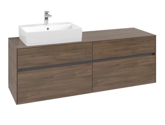 Villeroy & Boch Collaro C13500VH Тумба под раковину 1600 x 500 x 548 mm