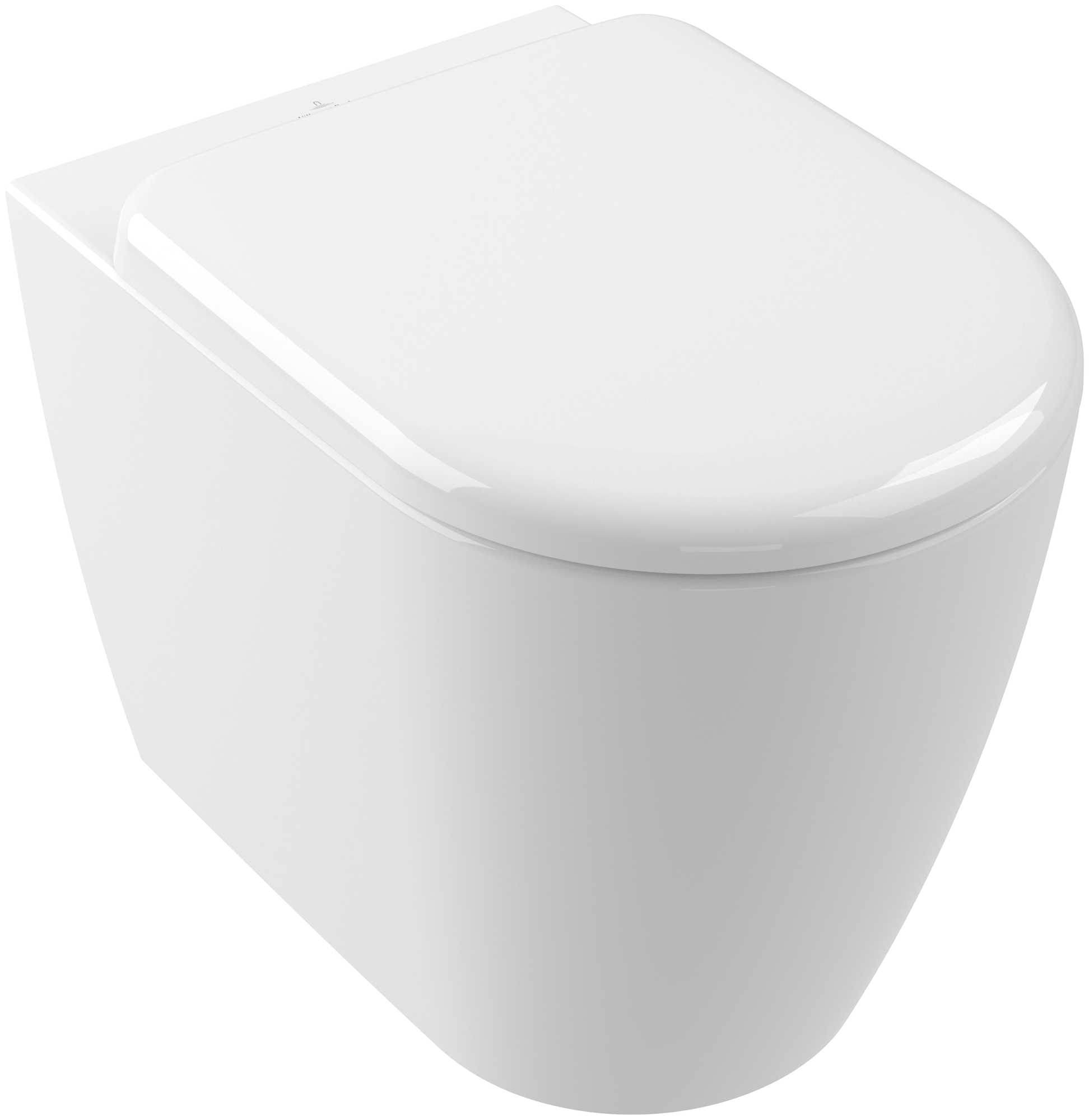 Villeroy & Boch Skyla Пристенный унитаз TwistFlush Альпийский белый Ceramic Plus 5C43C0R1