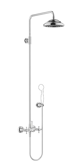 Dornbracht Madison Душевая стойка с душевым смесителем без ручнго душа 26633360-00 хром