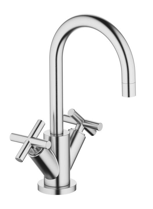 Dornbracht Смеситель для умывальника 22512892-93 хром сатинированный