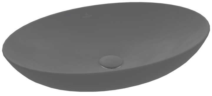 Villeroy & Boch Loop & Friends 4A4801i4 Накладная раковина 620 x 420 mm Graphite CeramicPlus