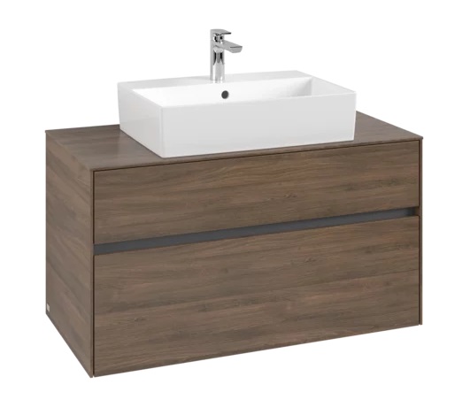 Villeroy & Boch Collaro C12500VH Тумба под раковину 1000 x 548 x 500 mm