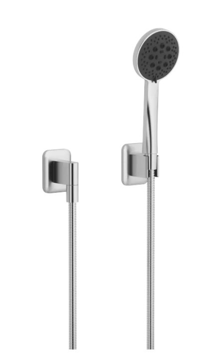 Dornbracht Душевой гарнитур со шлангом с отдельными розетками 27803845-93 хром сатинированный