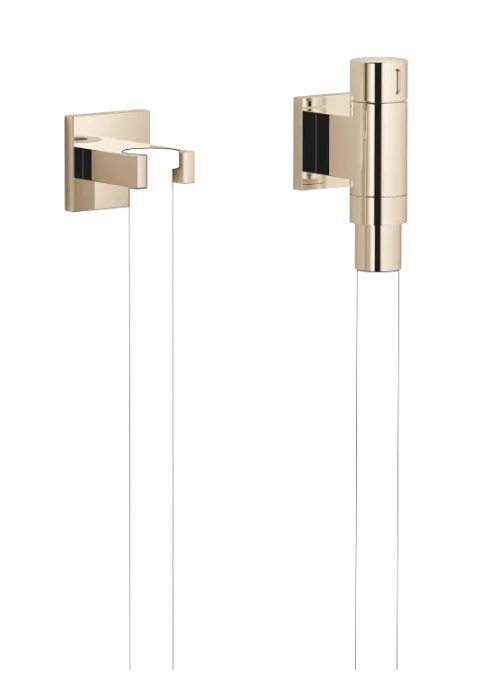 Dornbracht WaterTube Kneipp Соединительное колено настенного крепления 27821979-47 шампань