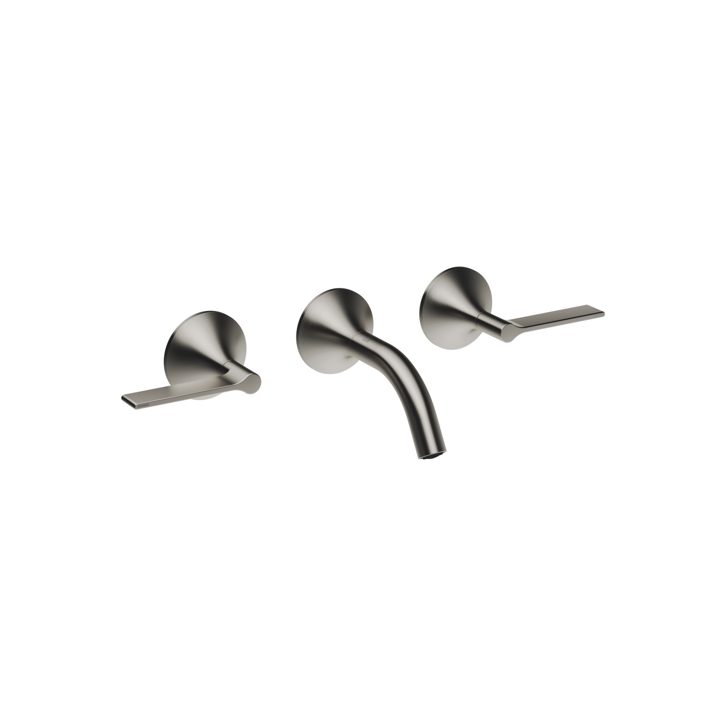 Dornbracht Vaia Смеситель для умывальника настенный 36702819-99 темная платина матовая