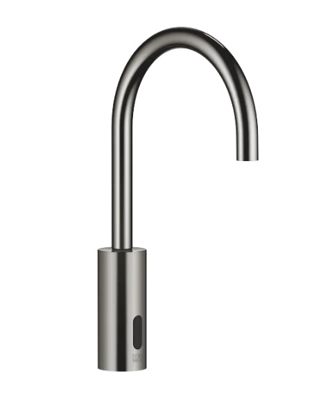Dornbracht Meta Смеситель на раковину с электронной функцией открытия и закрытия 44521660-19 темный хром