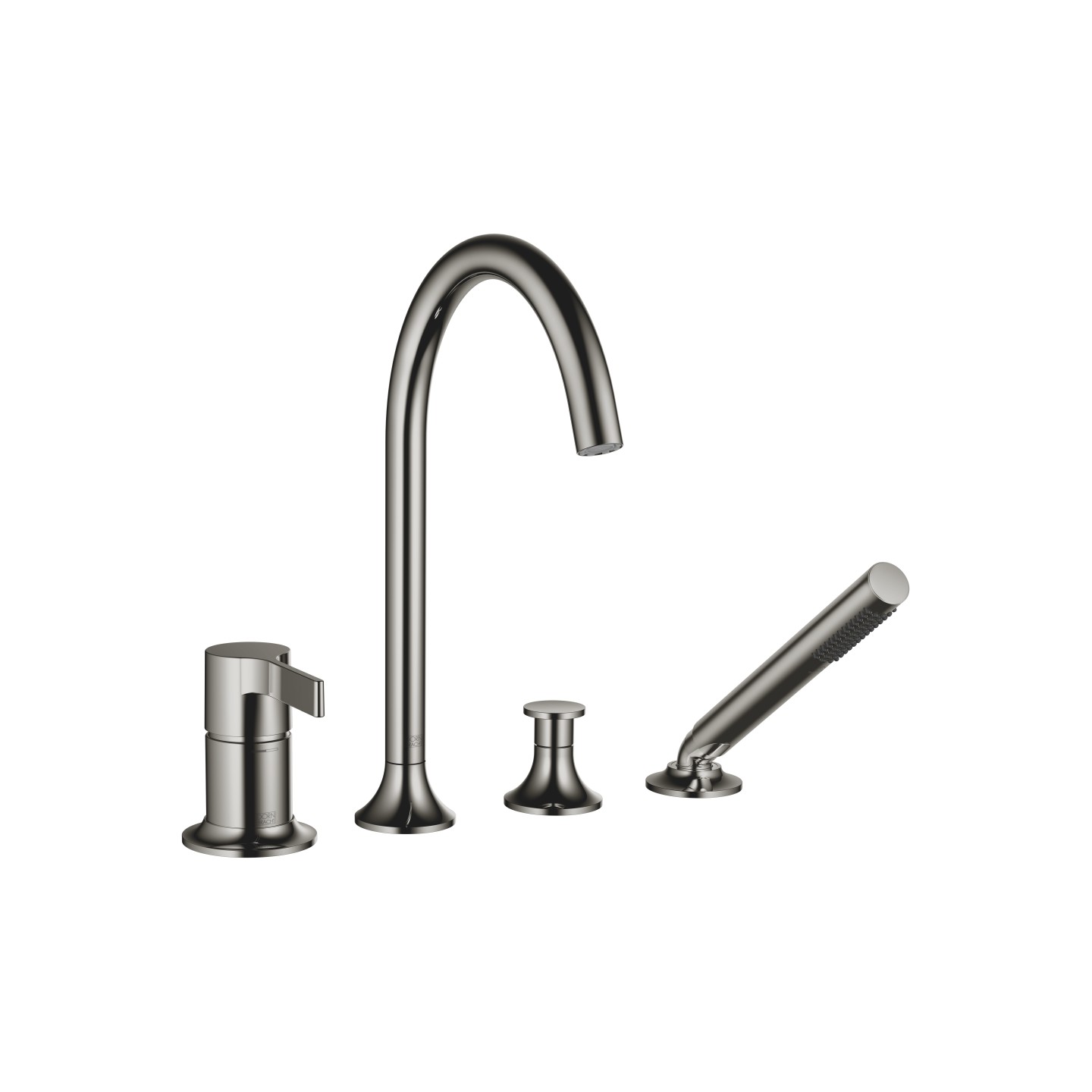 Dornbracht Vaia Смеситель на борт ванны 27632809-19 темный хром