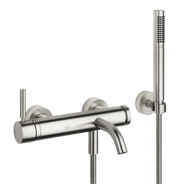 Dornbracht Meta Смеситель для ванны настенный 33233660-93 хром сатинированный