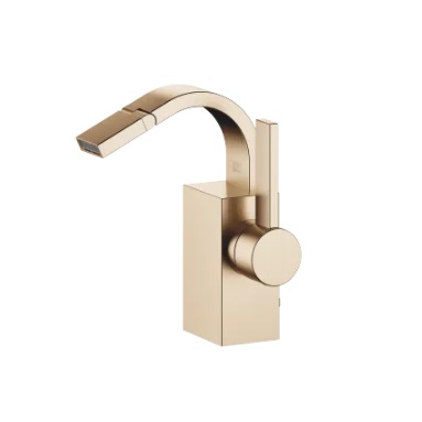 Dornbracht Смеситель для биде однорычажный со сливным гарнитуром 33600782-46 шампань сатинированный