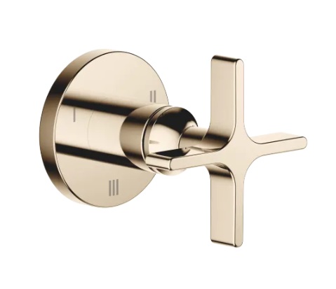 Dornbracht Vaia Переключатель на три положения для скрытого монтажа 36210809-47 шампань
