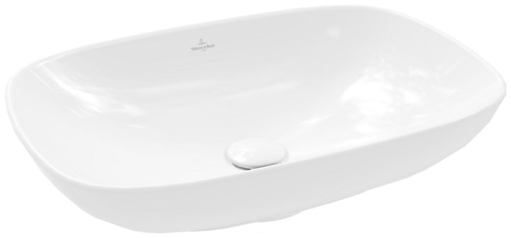 Villeroy & Boch Loop & Friends 4A4900R1 Накладная раковина 560 x 380 mm Альпийский белый CeramicPlus