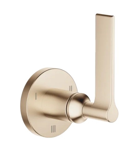 Dornbracht Vaia Переключатель на три положения для скрытого монтажа 36210819-46 шампань сатинированный