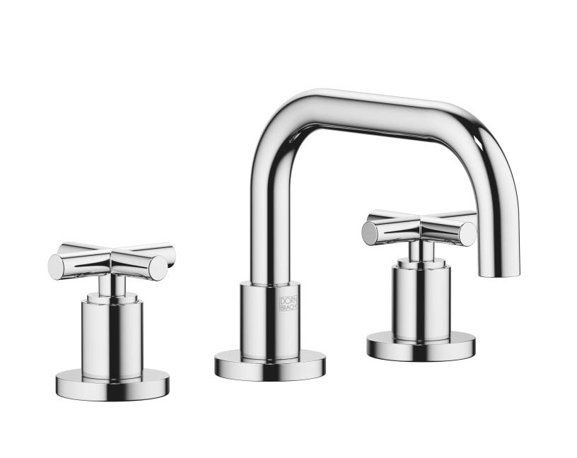 Dornbracht Tara Смеситель для умывальника на 3 отверстия 20705892-00 хром