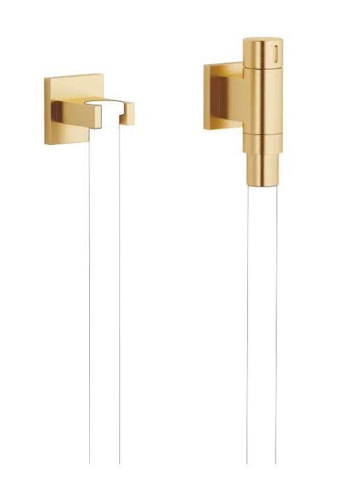 Dornbracht WaterTube Kneipp Соединительное колено настенного крепления 27841979-28 шампань