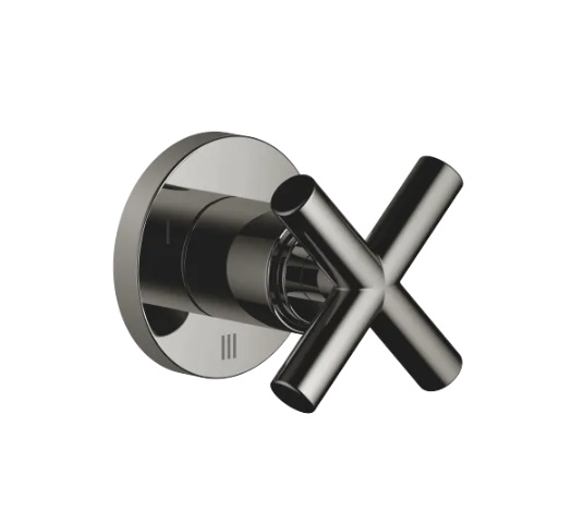 Dornbracht Tara Переключатель на три положения для скрытого монтажа 36210892-19 темный хром
