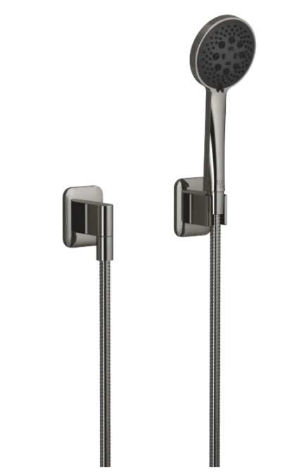 Dornbracht Душевой гарнитур со шлангом с отдельными розетками 27803845-19 темный хром