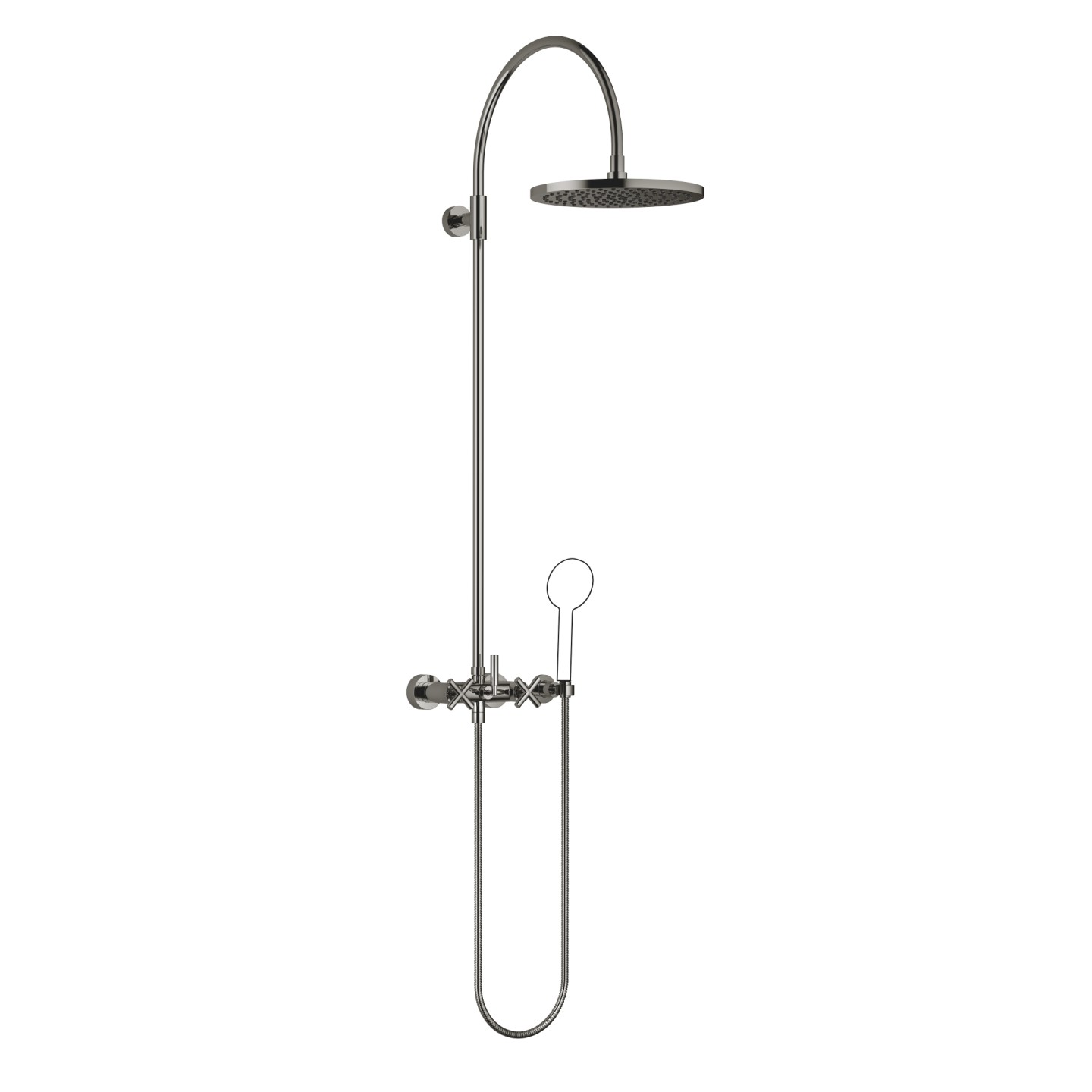 Dornbracht Tara Душевой гарнитур 26622892-19 темный хром