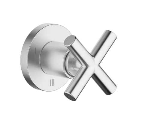 Dornbracht Tara Переключатель на три положения для скрытого монтажа 36210892-93 хром сатинированный