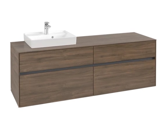 Villeroy & Boch Collaro C07800VH Тумба под раковину 1600 x 500 x 548 mm