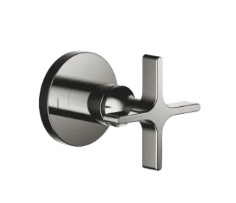 Dornbracht Vaia Переключатель на два положения для скрытого монтажа 36200809-19 темный хром