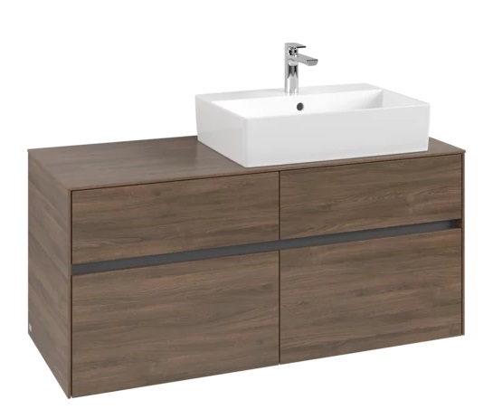 Villeroy & Boch Collaro C13000VH Тумба под раковину 1200 x 548 x 500 mm