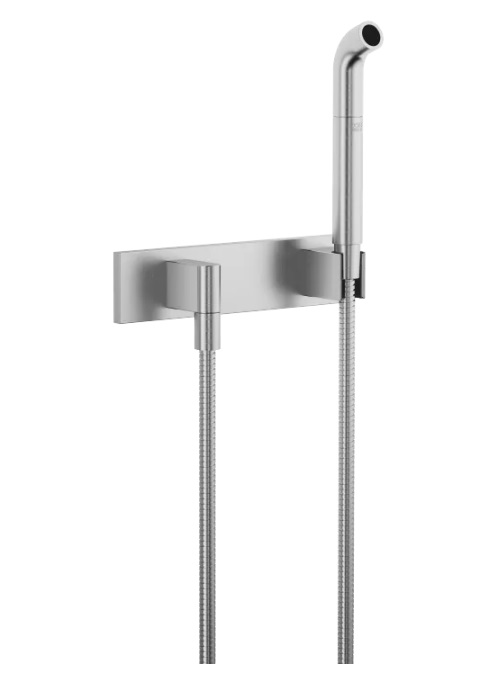 Dornbracht CL.1 Шланг для обливания с накладной панелью 27838979-93 хром сатинированный
