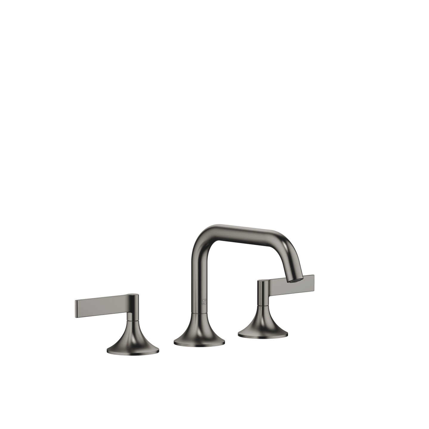 Dornbracht Vaia Смеситель для умывальника на три отверстия 20705819-99 темная платина матовая
