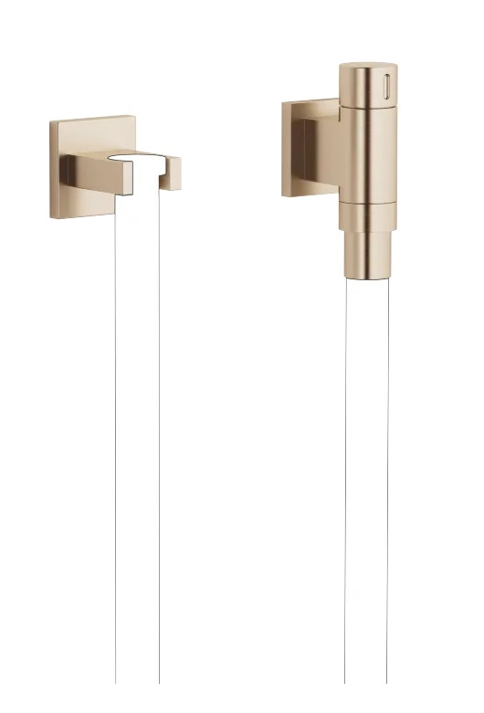 Dornbracht WaterTube Kneipp Соединительное колено настенного крепления 27841979-46 шампань сатинированный