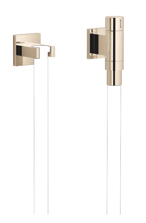 Dornbracht WaterTube Kneipp Соединительное колено настенного крепления 27841979-47 шампань