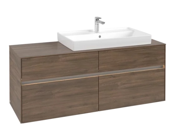Villeroy & Boch Collaro C09000VH Тумба под раковину 1400 x 548 x 500 mm Подсветка