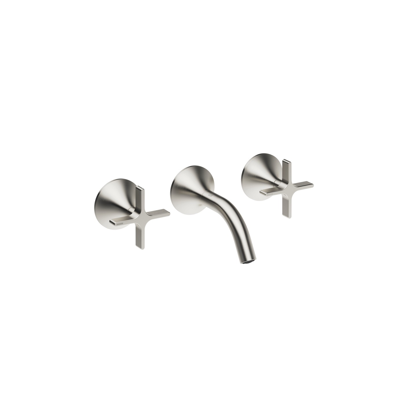 Dornbracht Vaia Смеситель для умывальника настенный 36702809-06 платина матовая