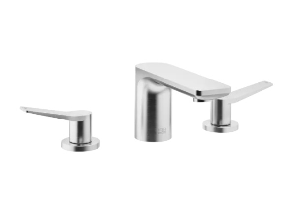 Dornbracht Liss? Смеситель для умывальника на три отверстия со сливным гарнитуром 20713845-93 хром сатинированный