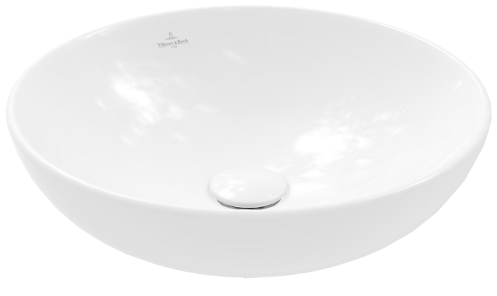Villeroy & Boch Loop & Friends 4A4601R1 Накладная раковина 420 x 420 mm Альпийский белый CeramicPlus