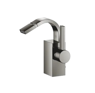 Dornbracht Смеситель для биде однорычажный со сливным гарнитуром 33600782-19 темный хром