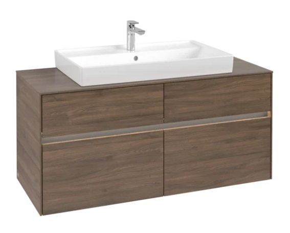 Villeroy & Boch Collaro C087B0VH Тумба под раковину 1200 x 548 x 500 mm