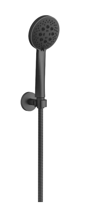 Dornbracht Душевой гарнитур со шлангом с отдельными розетками 27805625-33 0010 черный матовый