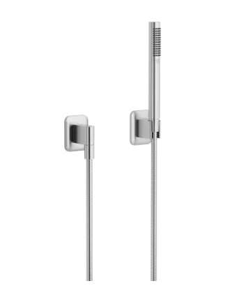 Dornbracht Душевой гарнитур со шлангом с отдельными розетками 27802845-93 хром сатинированный