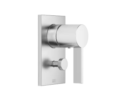 Dornbracht CL.1 Однорычажный смеситель для скрытого монтажа с переключателем 36120670-93 хром сатинированный