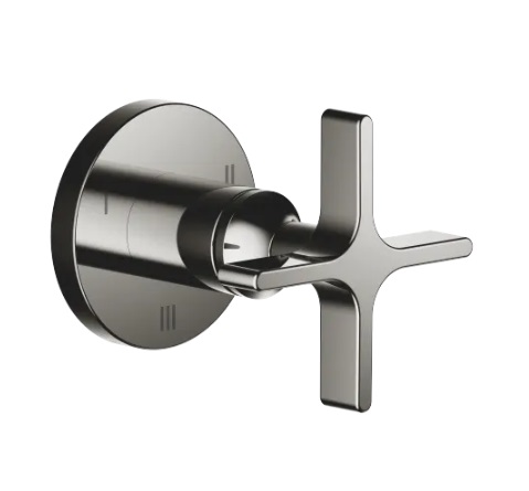 Dornbracht Vaia Переключатель на три положения для скрытого монтажа 36210809-19 темный хром