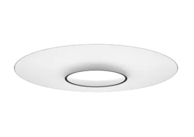 Dornbracht AQUAMOON Дождевая панель с цветной подсветкой 41625979-10 белый матовый