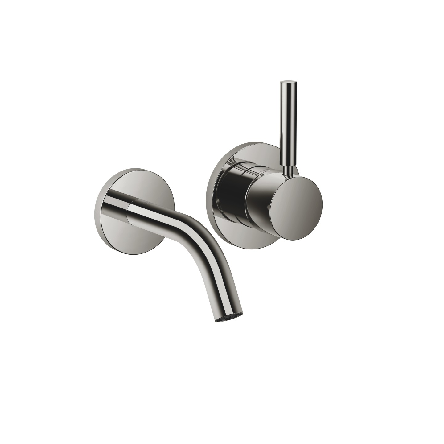 Dornbracht Meta Смеситель для умывальника однорычажный настенный 36867660-19 темный хром