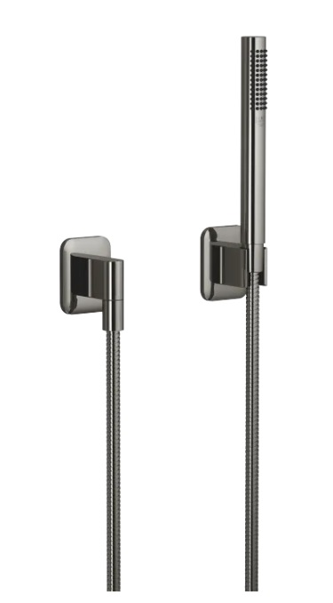Dornbracht Душевой гарнитур со шлангом с отдельными розетками 27802845-19 0010 темный хром