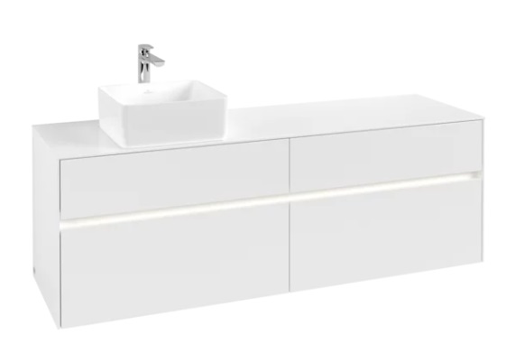 Villeroy & Boch Collaro C050B0MS Тумба под раковину 1600 x 500 x 548 mm