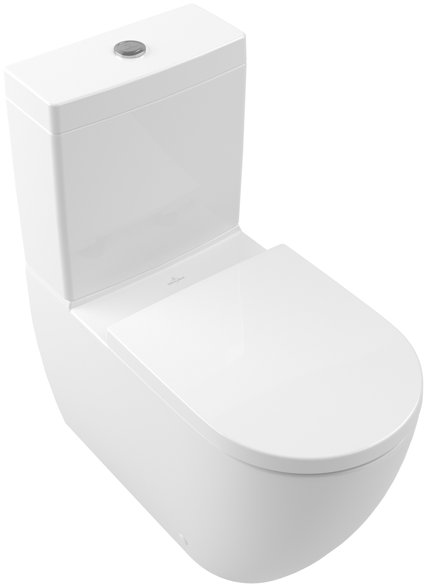 Villeroy & Boch Subway 3.0 Напольный унитаз TwistFlush Альпийский белый Ceramic Plus 4672T0R1