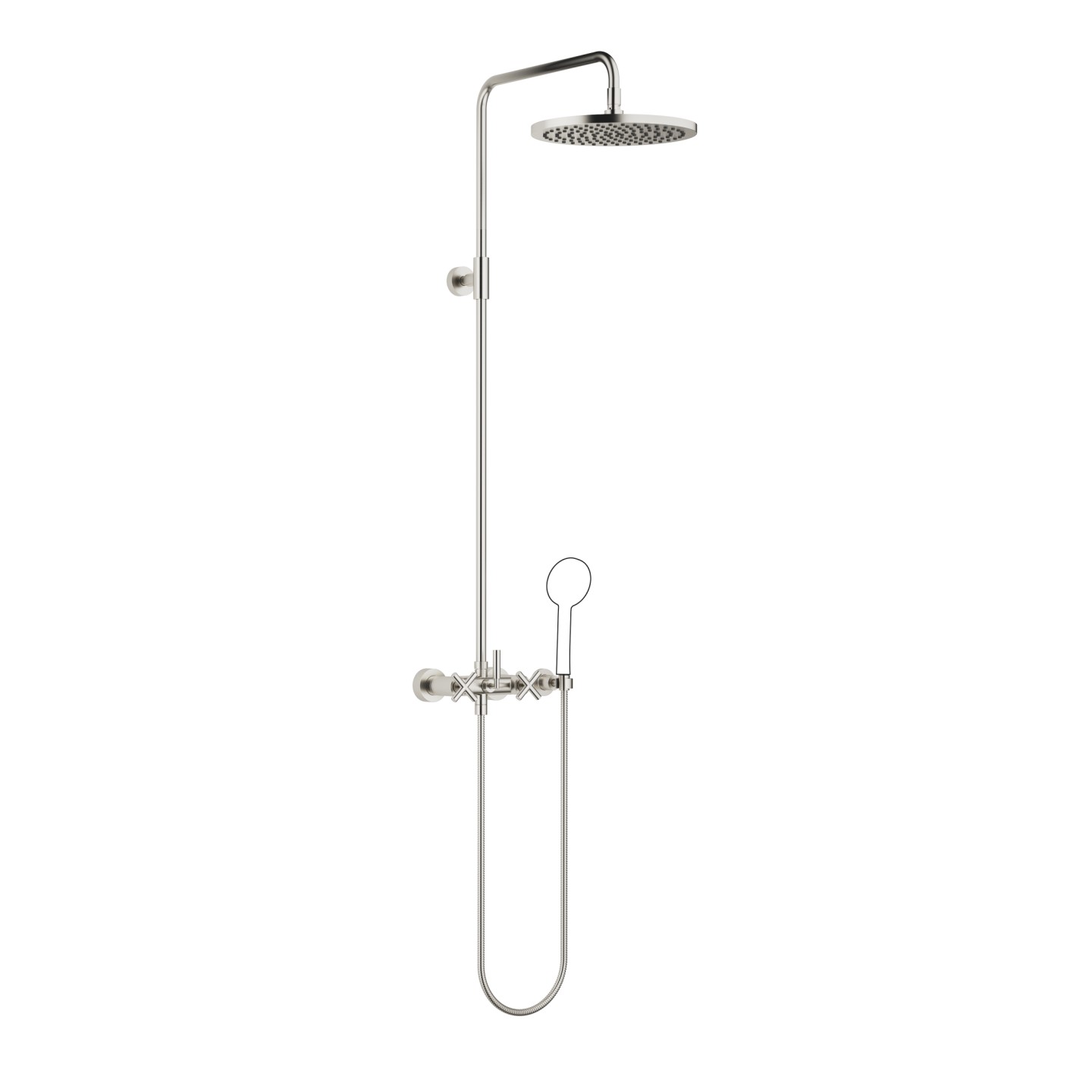 Dornbracht Tara Душевой гарнитур 26623892-06 платина матовая