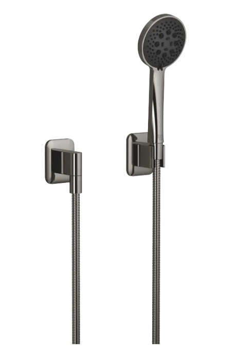 Dornbracht Душевой гарнитур со шлангом с отдельными розетками 27803845-19 0010 темный хром