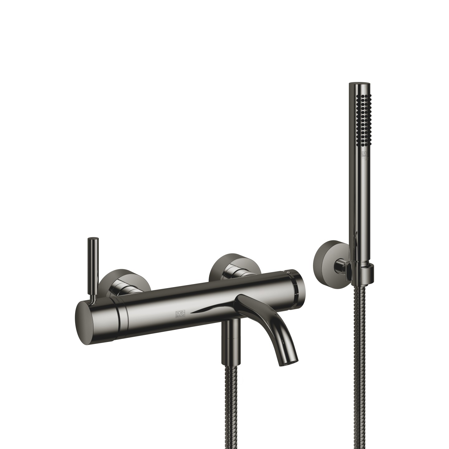 Dornbracht Meta Смеситель для ванны настенный 33233660-19 темный хром