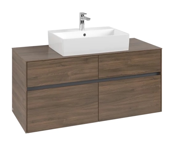 Villeroy & Boch Collaro C12800VH Тумба под раковину 1200 x 548 x 500 mm