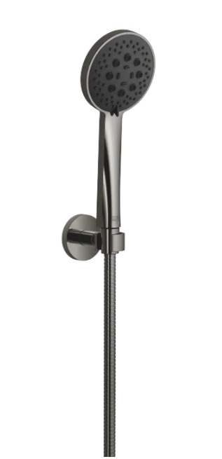 Dornbracht Душевой гарнитур со шлангом с отдельными розетками 27805625-19 0010 темный хром