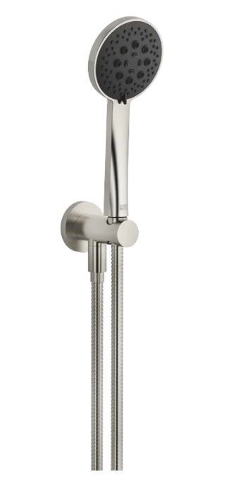 Dornbracht Meta Душевой гарнитур со шлангом c встроенным держателем для душа 27803660-06 0010 платина матовая